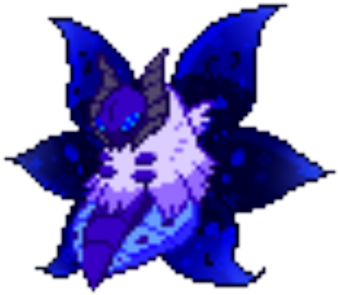 Blue Gradient Volcarona - Volcarona Shiny (420x420), Png Download