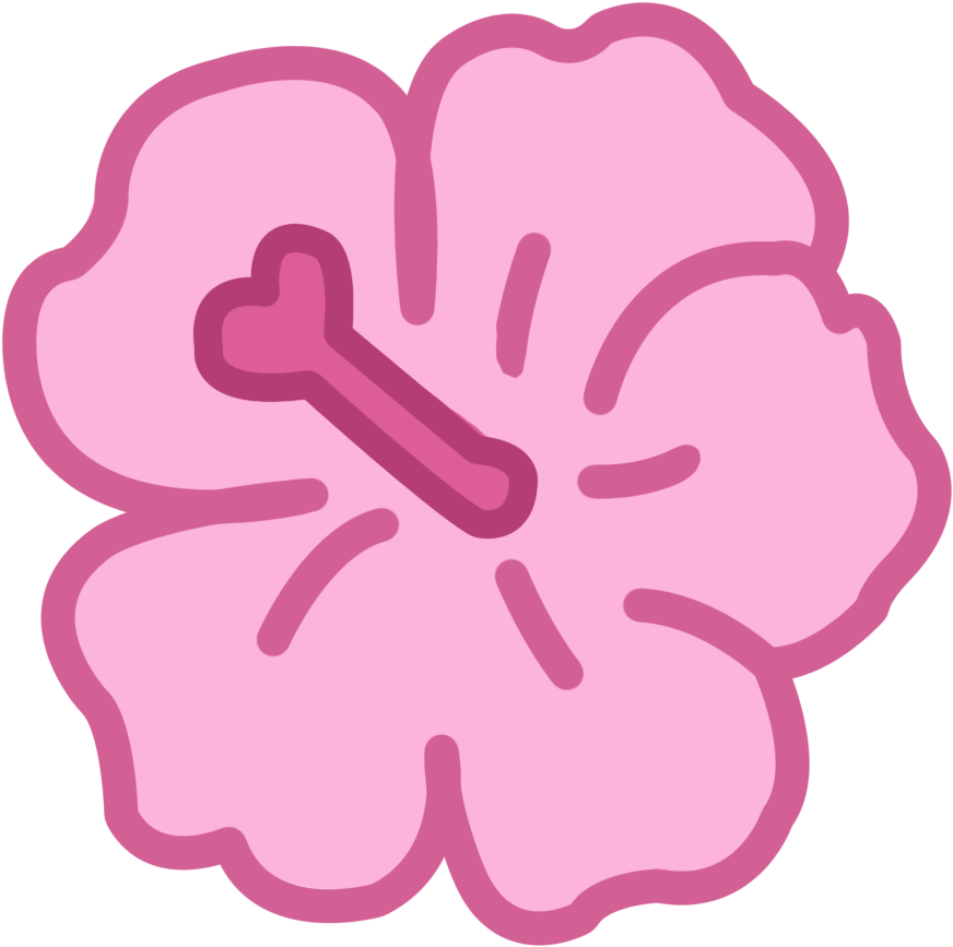 Vector Royalty Free Stock A Simple Of The Emoji From - Steven Universe One Pale Rose Flower (1000x1000), Png Download