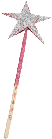 Another Party Craft Idea - Wand (400x600), Png Download