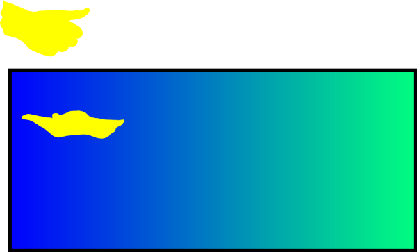 How To Set Use Blue Green Gradient Clipart (600x363), Png Download