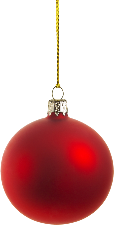 Red Christmas Balls Png - Red Ornaments (649x1000), Png Download