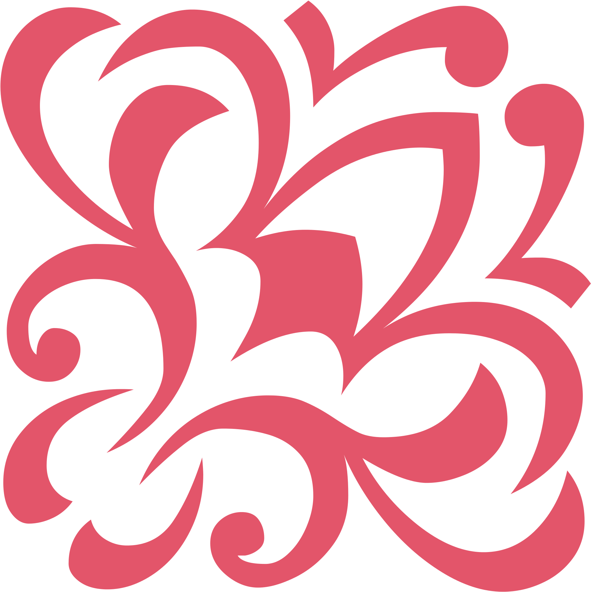 Open - Ornament Red Png (2000x2000), Png Download