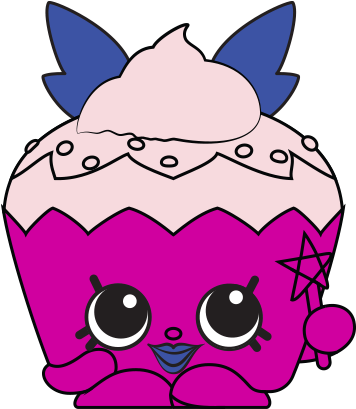 Sarah Fairy Cake - Shopkins Season 7 Sarah Fairy Cake (575x475), Png Download