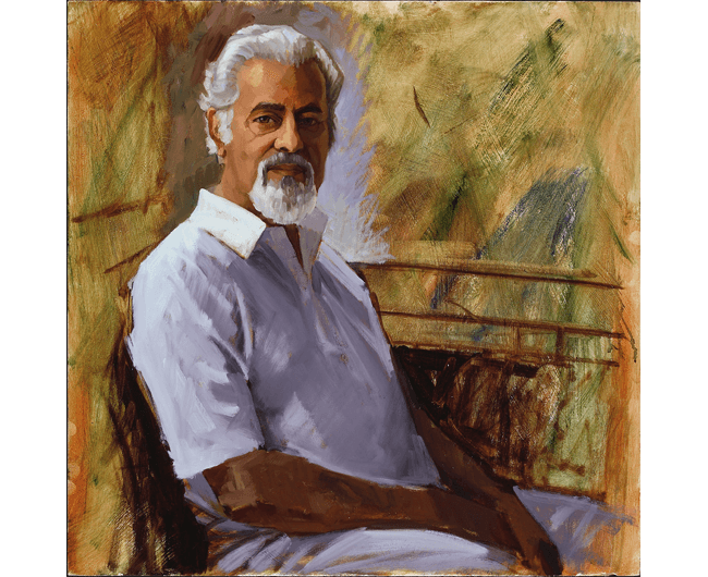 Romanos Rizk - Self-portrait (650x530), Png Download