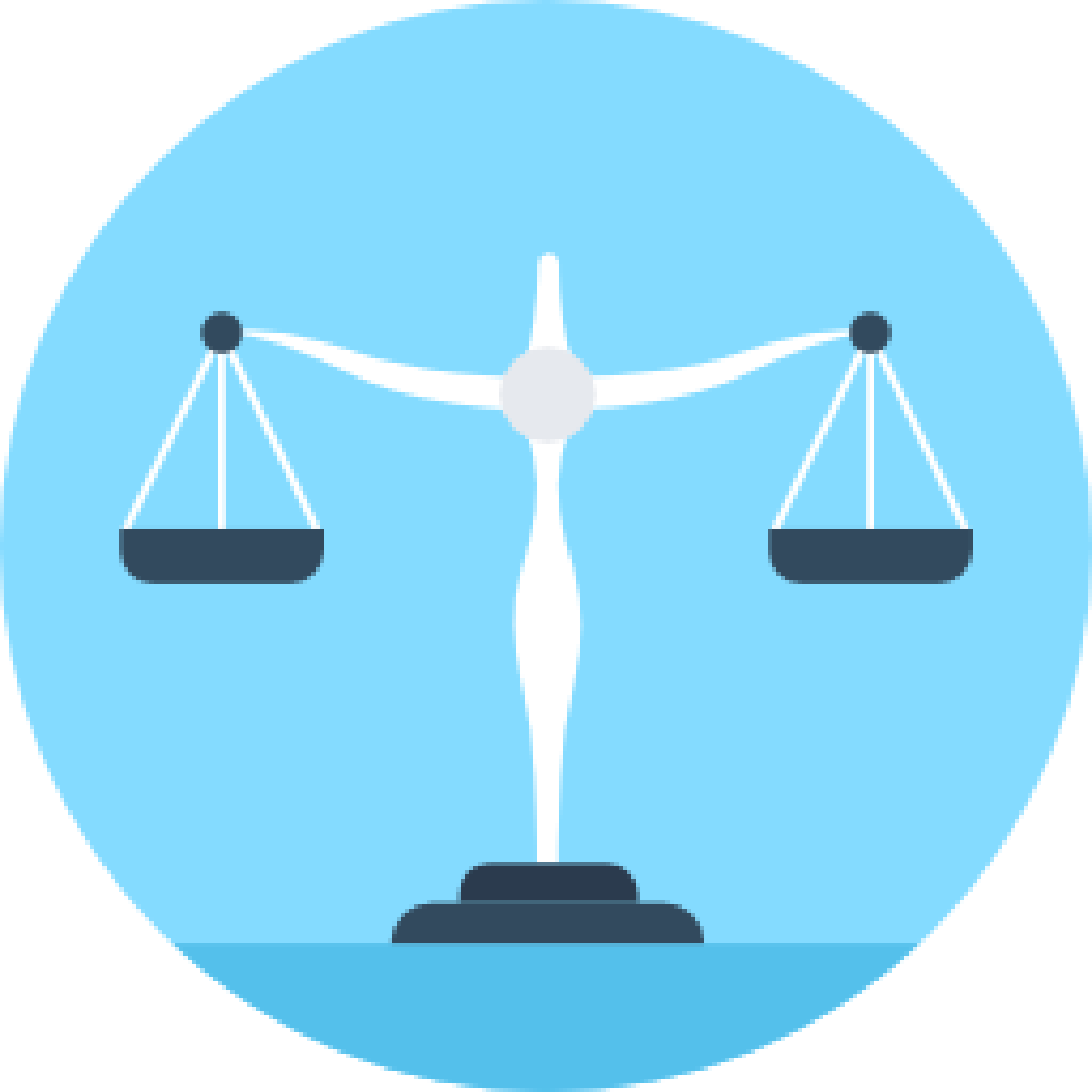 Balance-1024x1024 - وکتور ترازو عدالت (1024x1024), Png Download