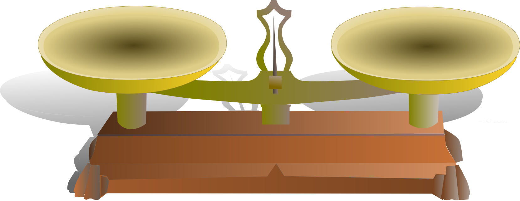 Balance Roberval - Balance Roberval Png (1658x642), Png Download