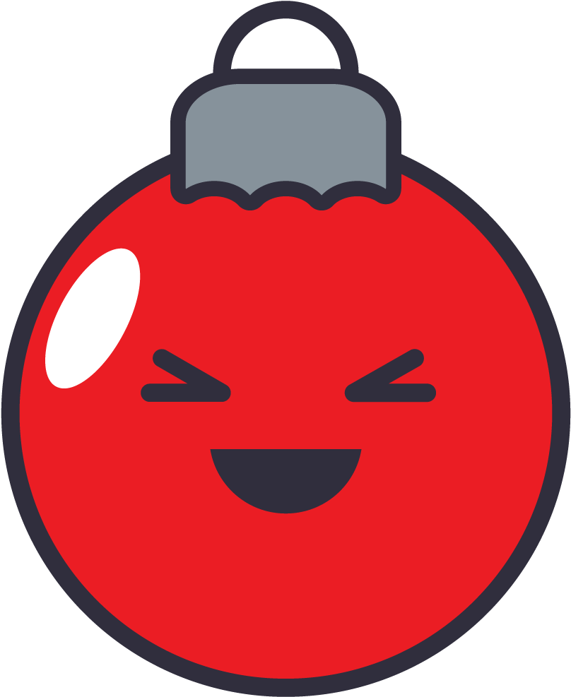 Cute Red Ornament - Blue (1000x1000), Png Download