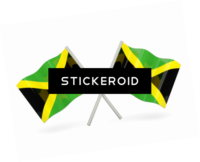 Jamaica Flag - Graphic Design (699x564), Png Download