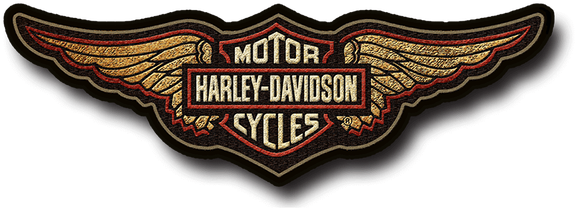 Harley-davidson® Wings Patch Sign - Harley Davidson (730x730), Png Download