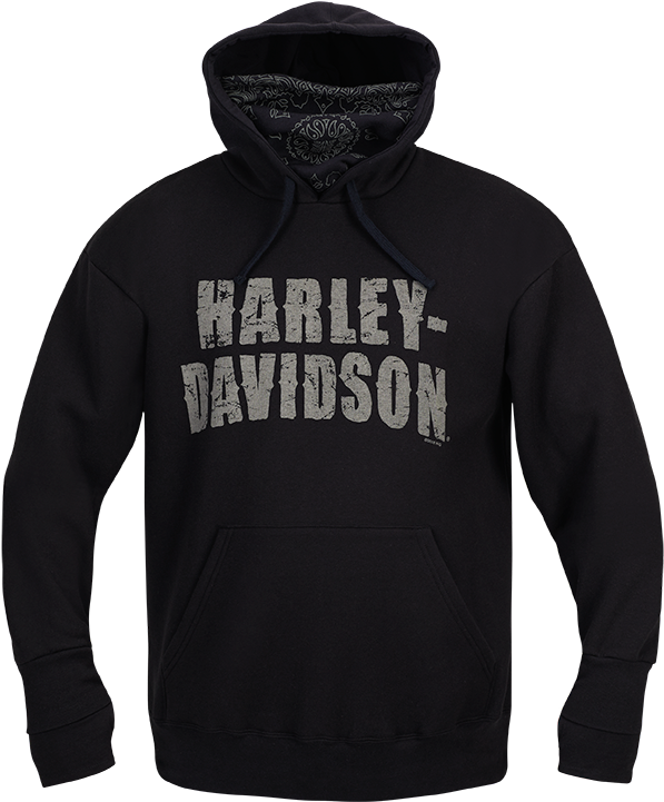 Yellowstone Harley Davidson Png Harley Davidson Bandana - Harley Davidson Hoodie With Built In Face Mask (720x720), Png Download