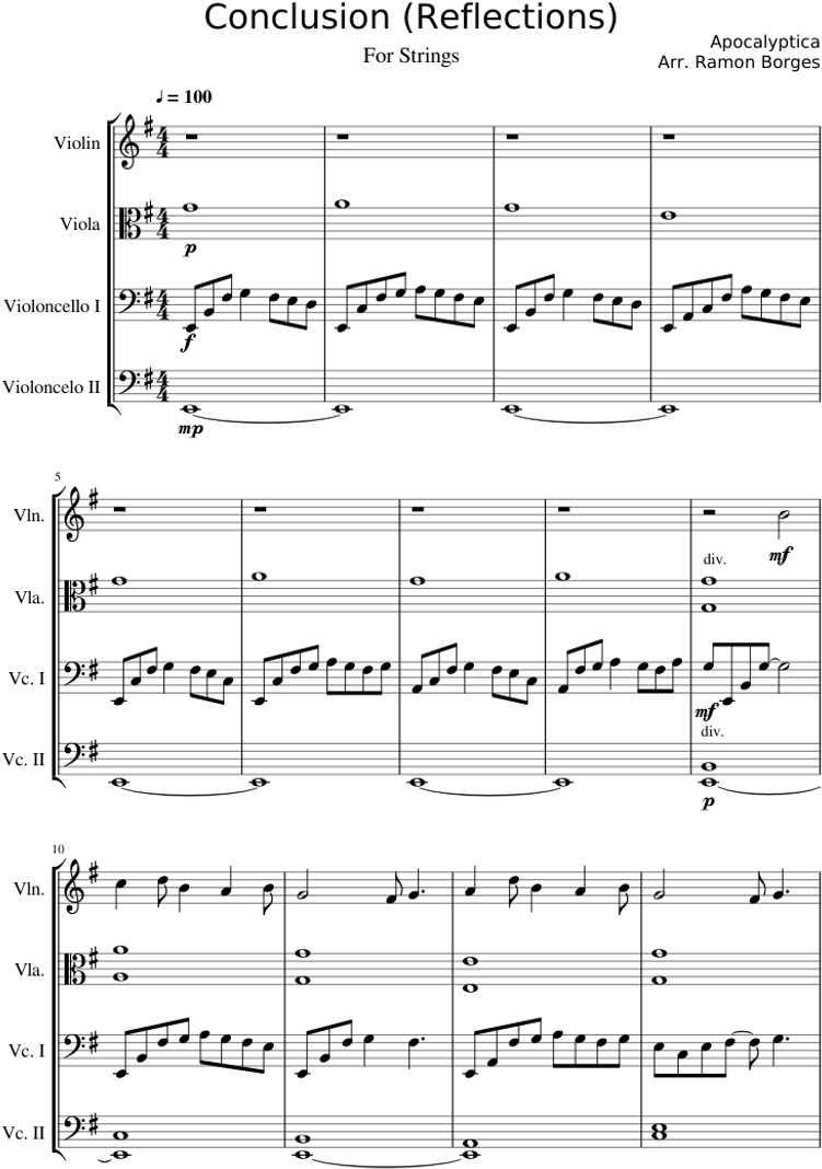Conclusion - Reflections (850x1100), Png Download