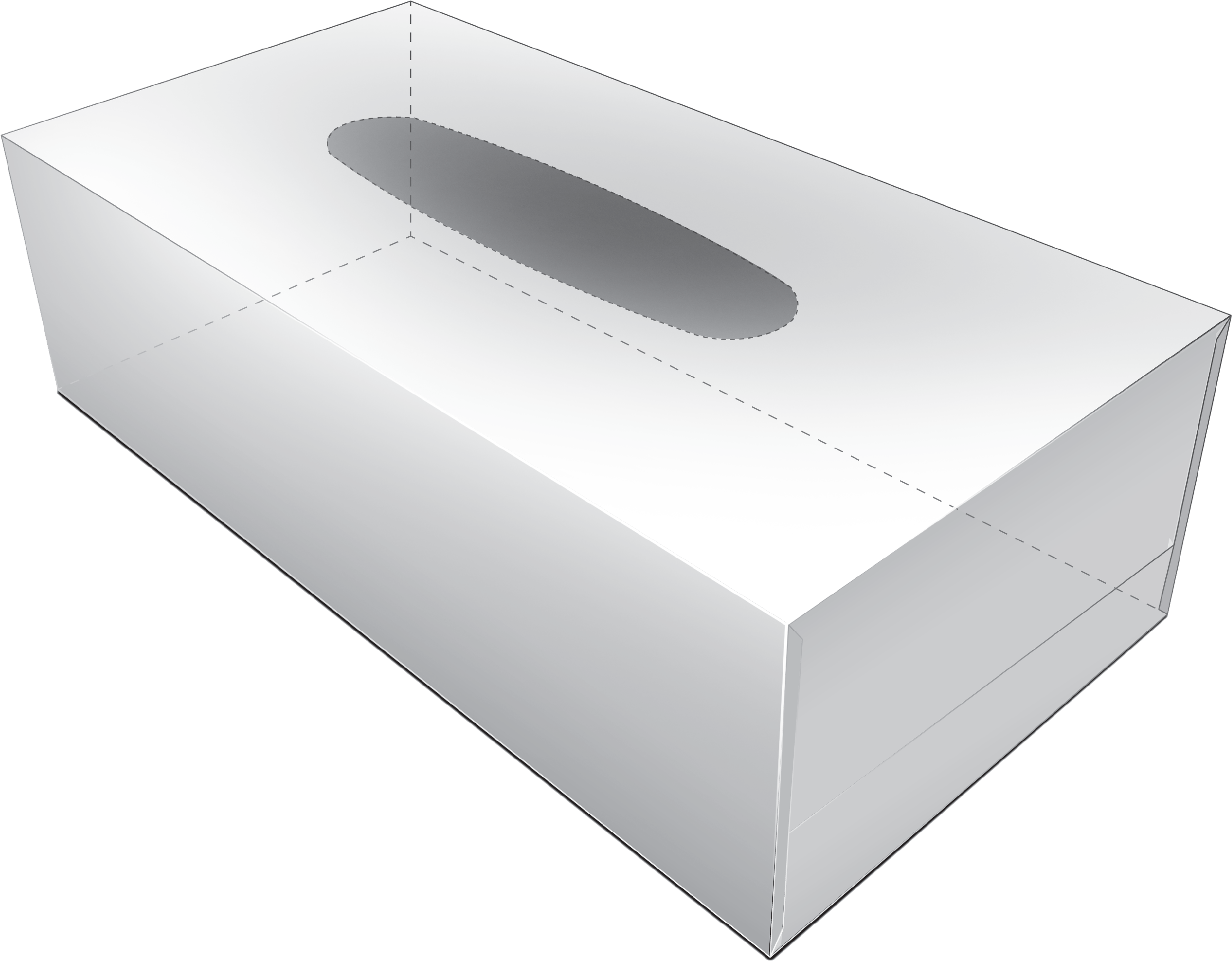 Typetissue Box - Cherry (5174x2793), Png Download