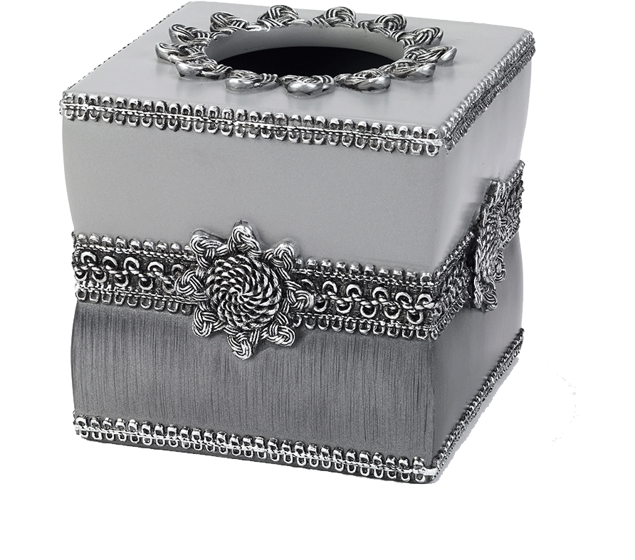 Braided Medallion Granite Tissue Cover - Avanti Braided Medallion Granite Tissue Cover - Avanti (1000x1000), Png Download