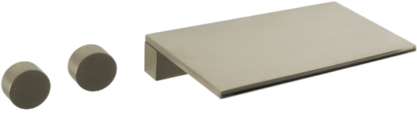 Borhn 3 Hole Wall Mount Tub Filler, 2 Round Controls - Sofa Tables (600x600), Png Download