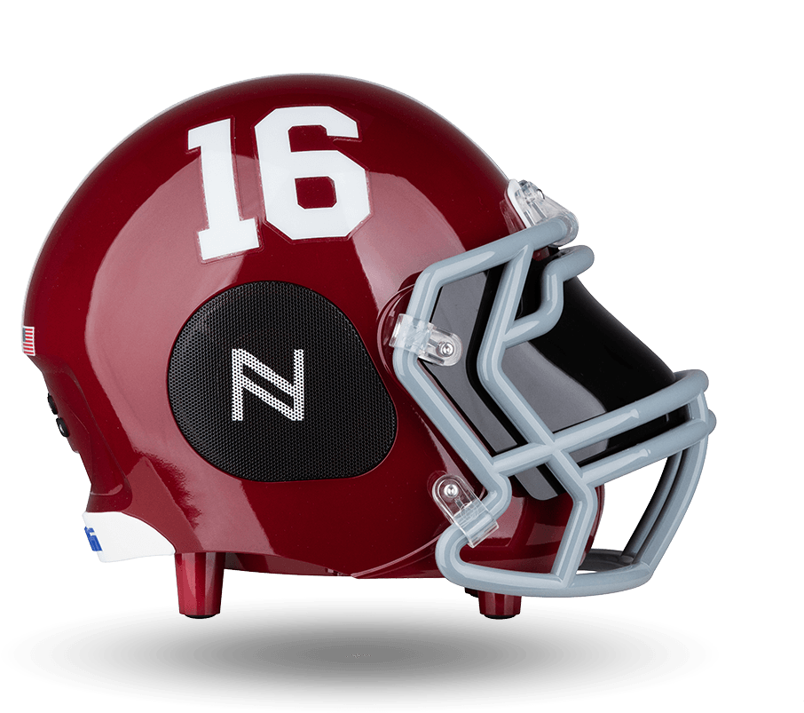 Alabama Front - Alabama Crimson Tide Bluetooth Helmet Speaker (1000x833), Png Download