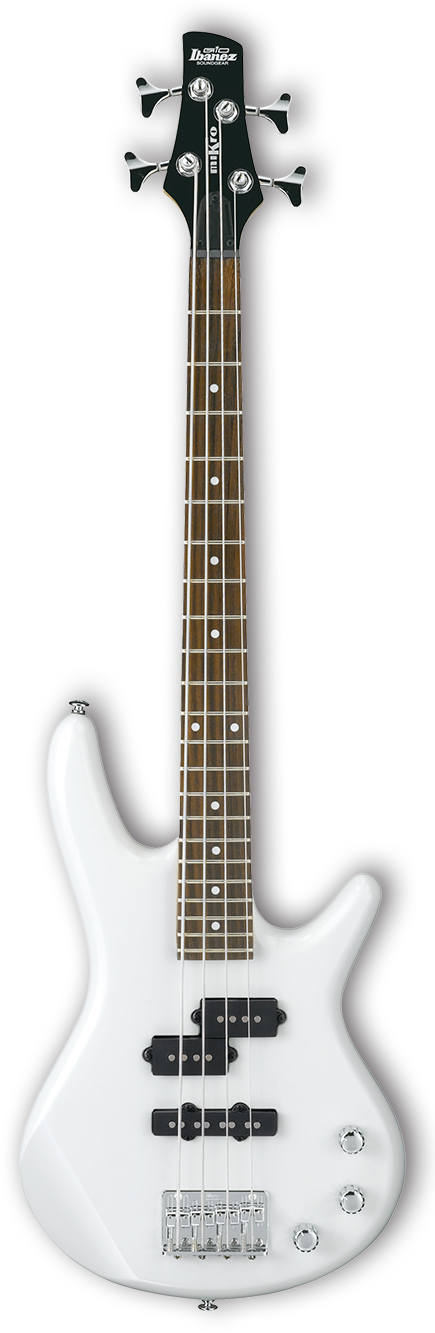 Free Library Band Vector Bass Guitar - Gibson Les Paul Axcess Stopbar (445x1340), Png Download