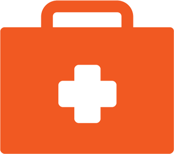 First Aid Kit - Briefcase Medical Icon (902x604), Png Download