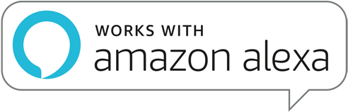 Our Wifi Smart Cameras Work With Amazon Alexa - Works With Amazon Alexa Logo (504x158), Png Download