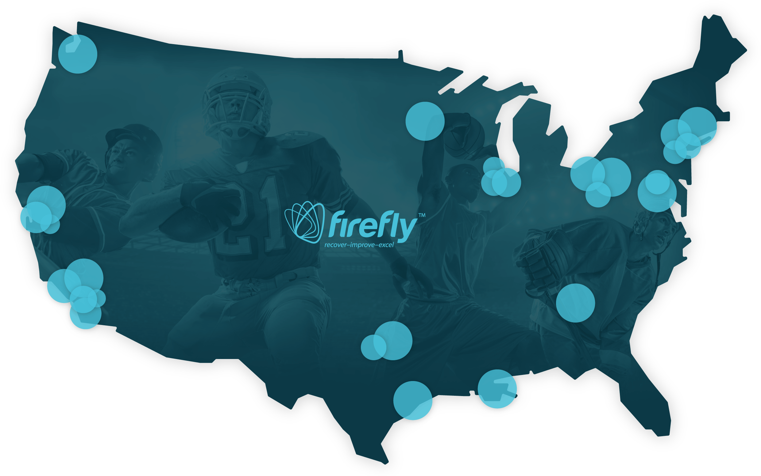 Firefly Supports Pro Teams - States Where Trump Is Your President (2500x1555), Png Download