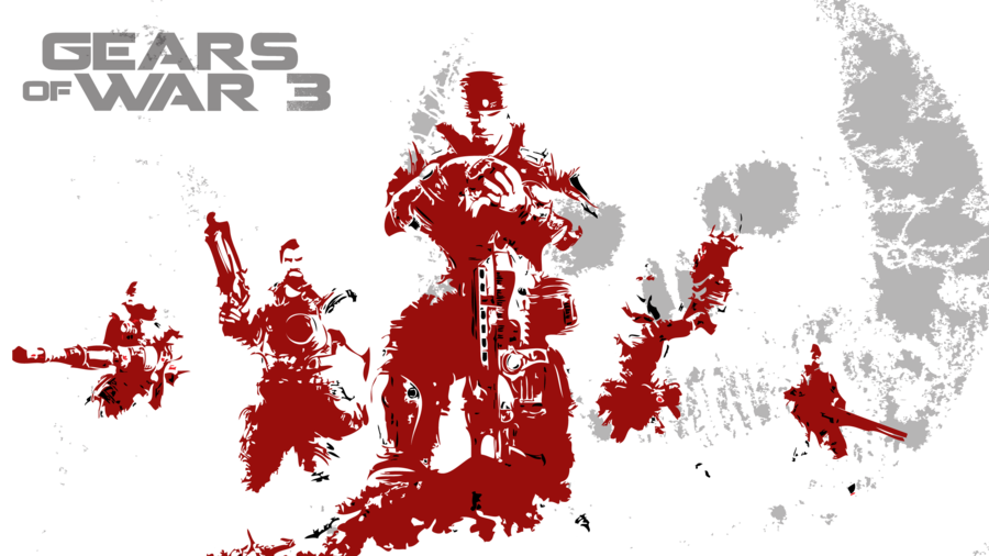 Gears Of War 3 Logo Png - Gears Of War Png (900x506), Png Download