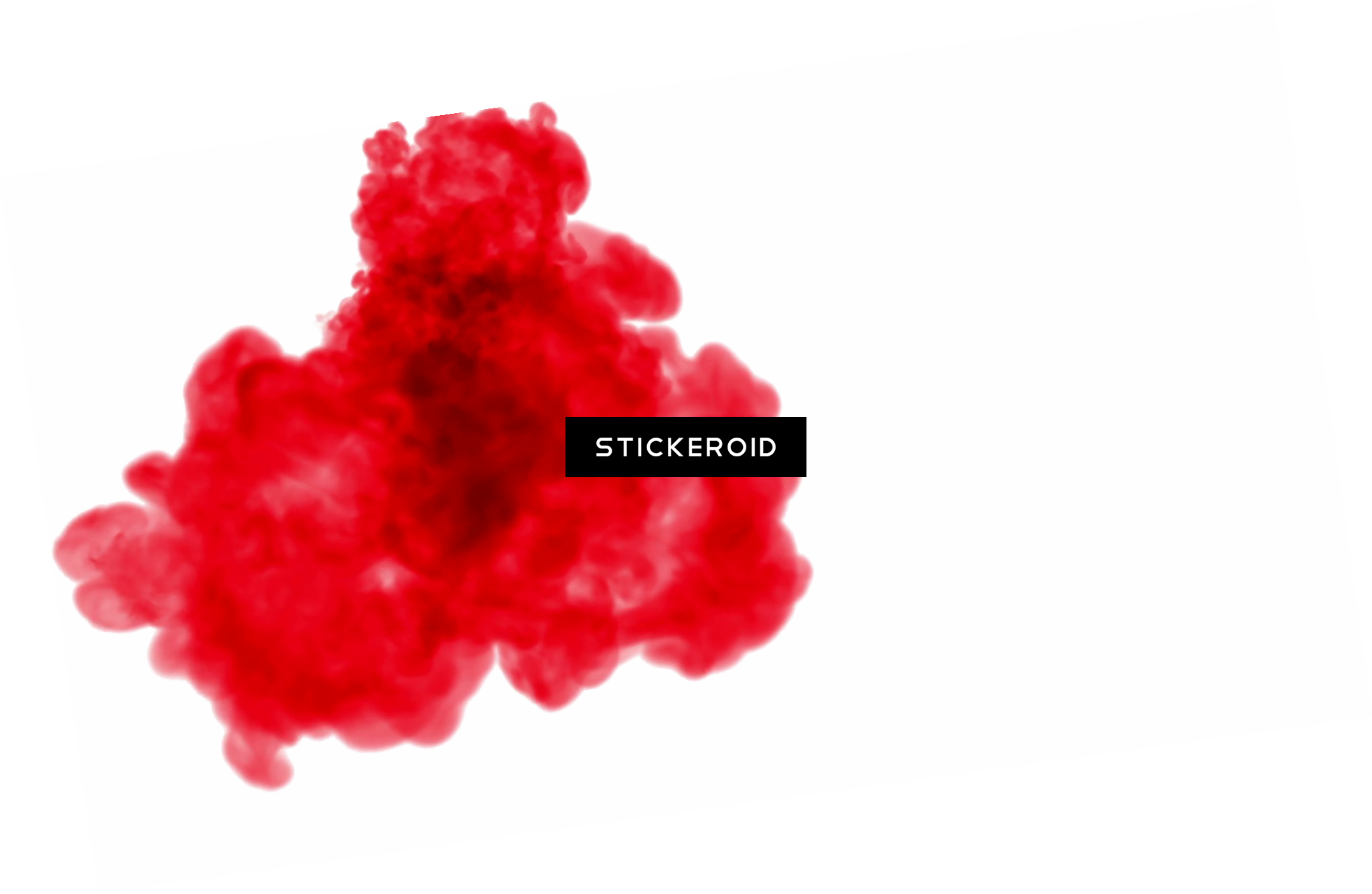 Red Smoke Misc - Tree (2050x1336), Png Download