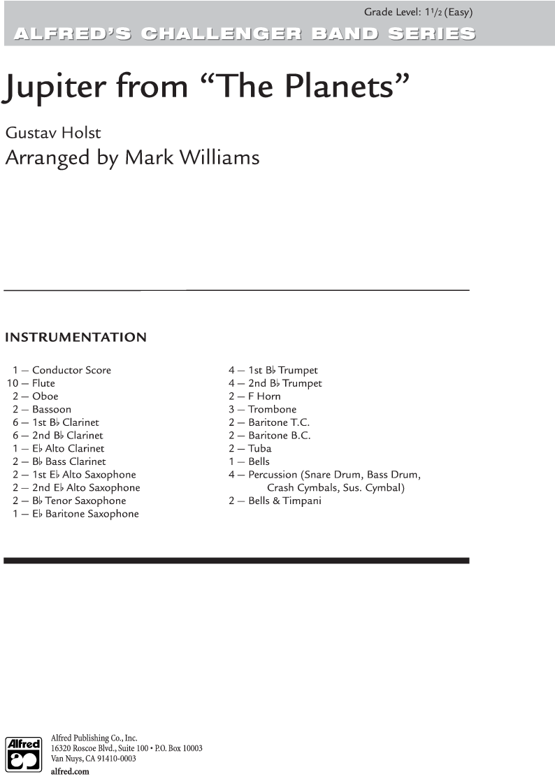 Jupiter Thumbnail Jupiter Thumbnail - Theme From Mozart Symphony No 40 Baritone (864x1152), Png Download