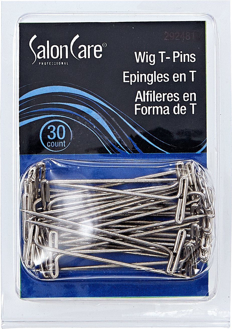 Salon Care Steel Wig T-pins (2 Pack) (1500x1500), Png Download