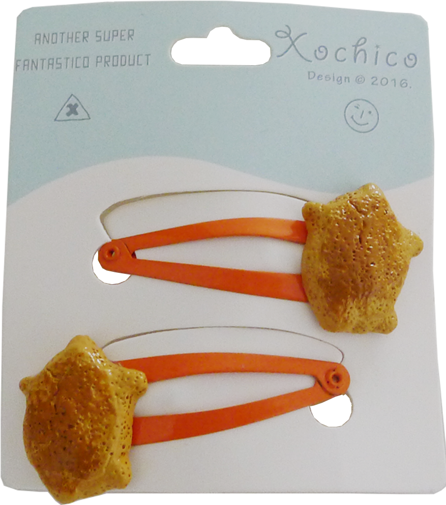 Puerquitos Hair Clip - Barrette (894x1000), Png Download