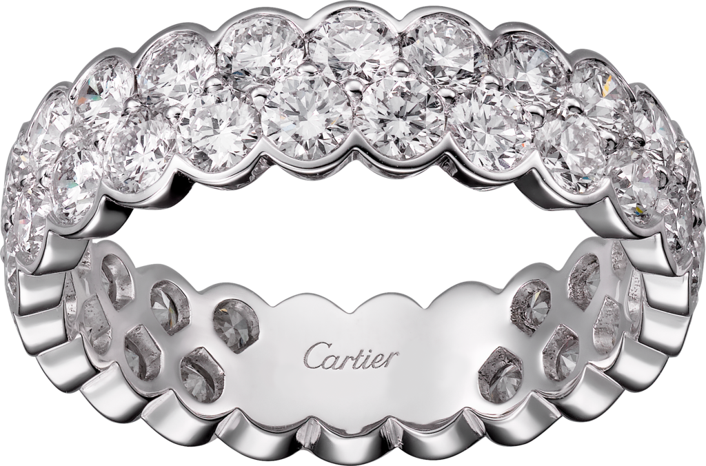 Broderie De Cartier Wedding Bandwhite Gold, Diamonds - Cartier Coup D Eclat (1024x676), Png Download