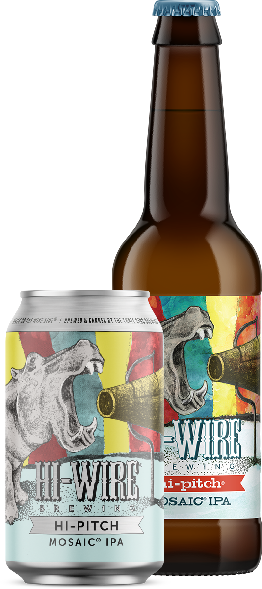 Hi Wire Hi Pitch Ipa Can (534x1200), Png Download