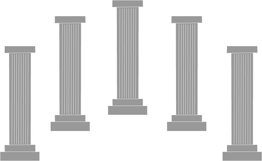 5 Pillars Of Islam - Five Pillars Of Islam Png (890x547), Png Download