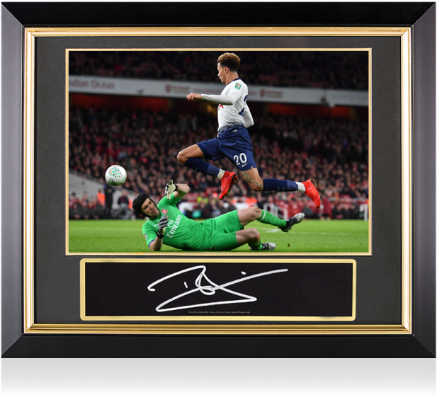 Dele Alli Signed Plaque And Photo Frame - Tottenham Hotspur F.c. (650x665), Png Download