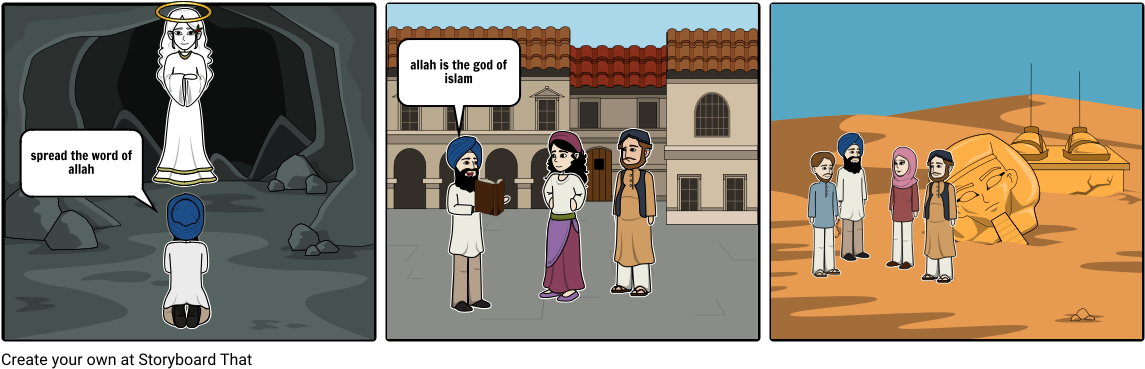 Muhammad Spreads Islam - Ozymandias (1164x385), Png Download