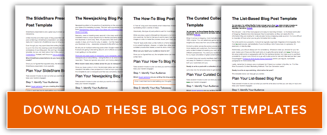 Blog Post Templates Cta 1 - Free Blog Post Templates (1106x499), Png Download