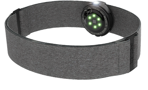 Optical Heart Rate Tracking - Polar Bluetooth Oh1 Optical Heart Rate Sensor - Black (600x600), Png Download