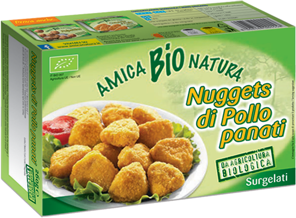 Chicken Nuggets Amica Natura Organic 260g Pack - Snack (1200x840), Png Download