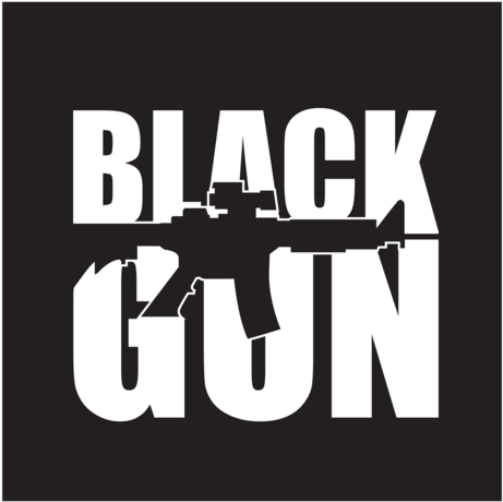 Black Gun (1000x583), Png Download