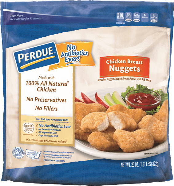 Perdue® Chicken Breast Nuggets - Perdue Panko Chicken Nuggets (650x614), Png Download