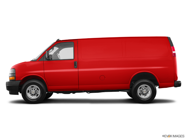 New 2018 Chevrolet Express Cargo Van In Belle Glade, - Chevrolet Express Cargo Van (640x480), Png Download