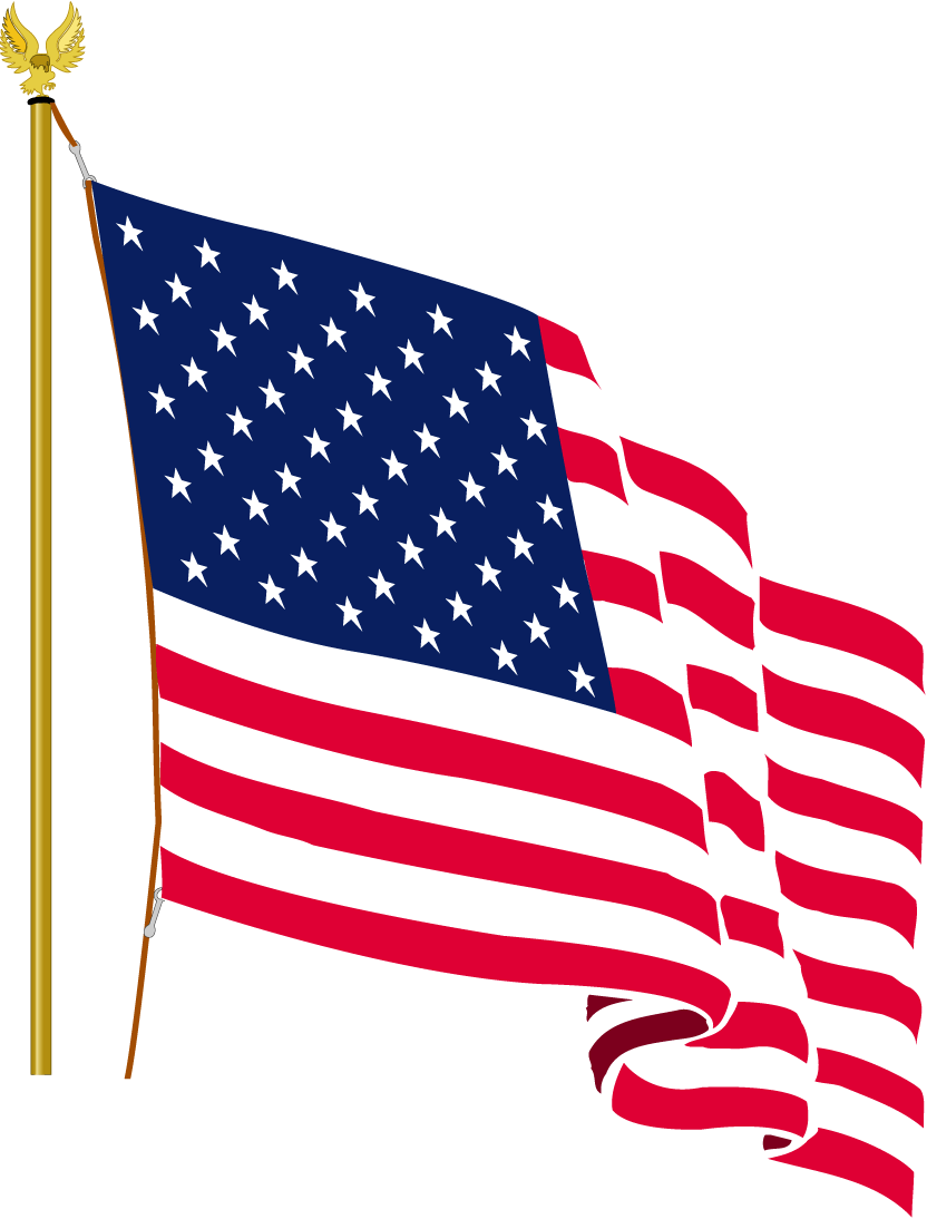 Spotlights Progressive Academy Of Creative Education - Us Flag Gif Small (832x1094), Png Download
