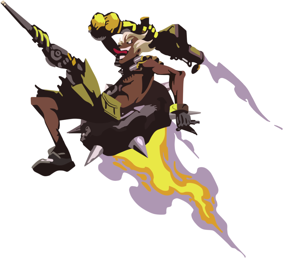 Dead Junkrat Png Banner Freeuse Library - Portable Network Graphics (1000x1000), Png Download