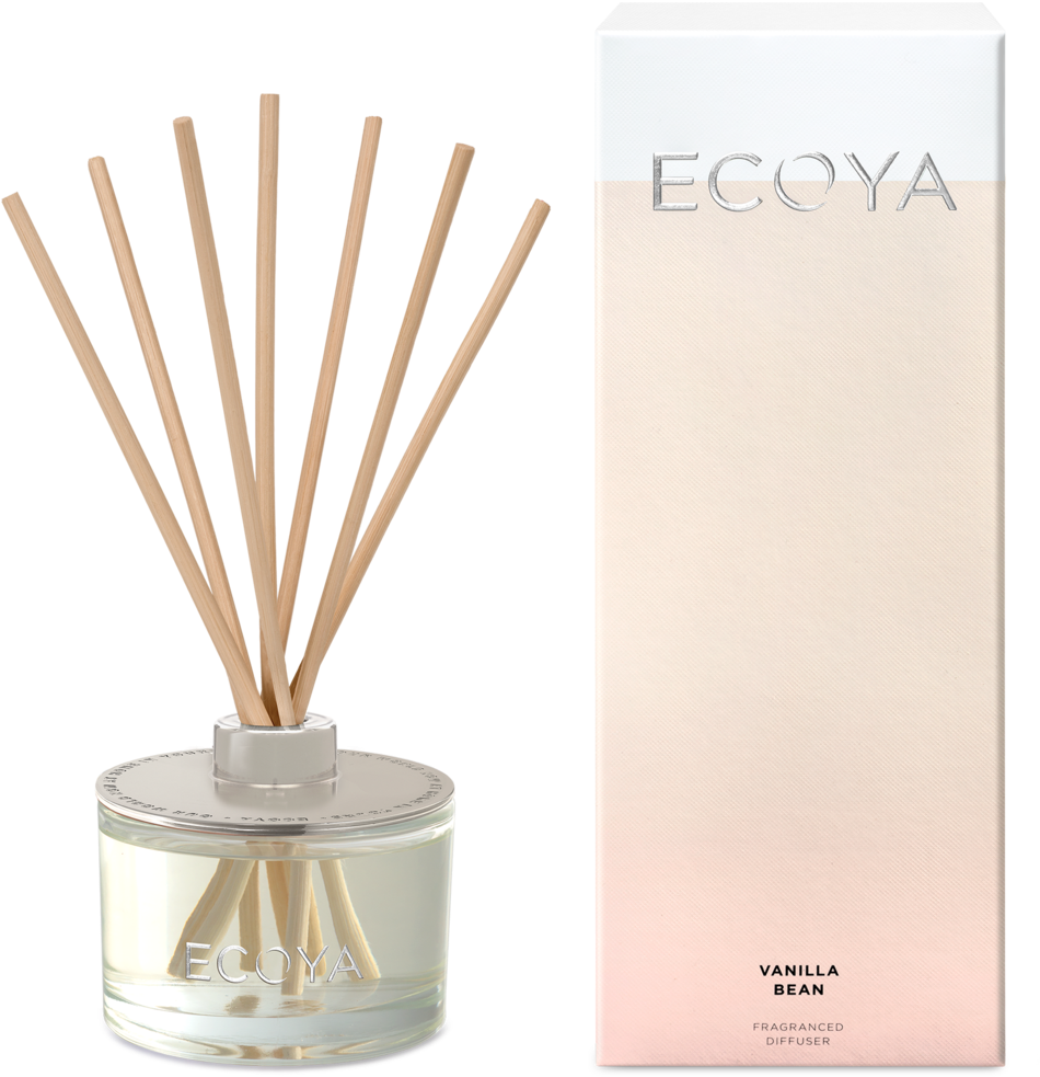 Vanilla Bean Fragranced Diffuser - Ecoya Reed Diffuser (spiced Ginger & Musk) (1200x1200), Png Download