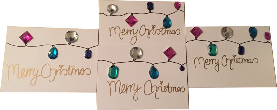 Christmas Lights Cards - Christmas Day (945x375), Png Download