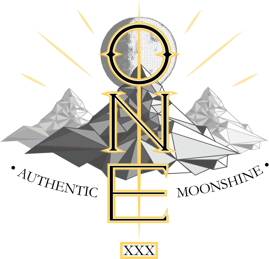 Moonshine Label-01 - Design (952x900), Png Download