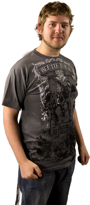 Here Lies Beetlejuice Male T-shirt - Beetlejuice (700x700), Png Download