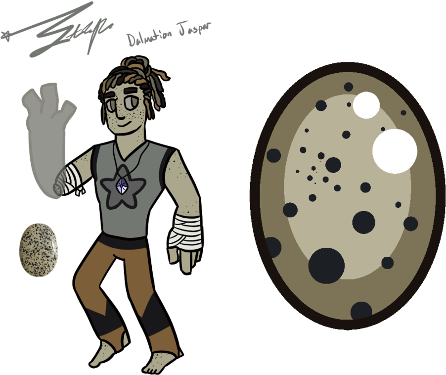 Dalmatian Jasper Steven Universe Oc By Agenderprinxe-d8m34u6 - Steven Universe Oc Jasper (998x801), Png Download