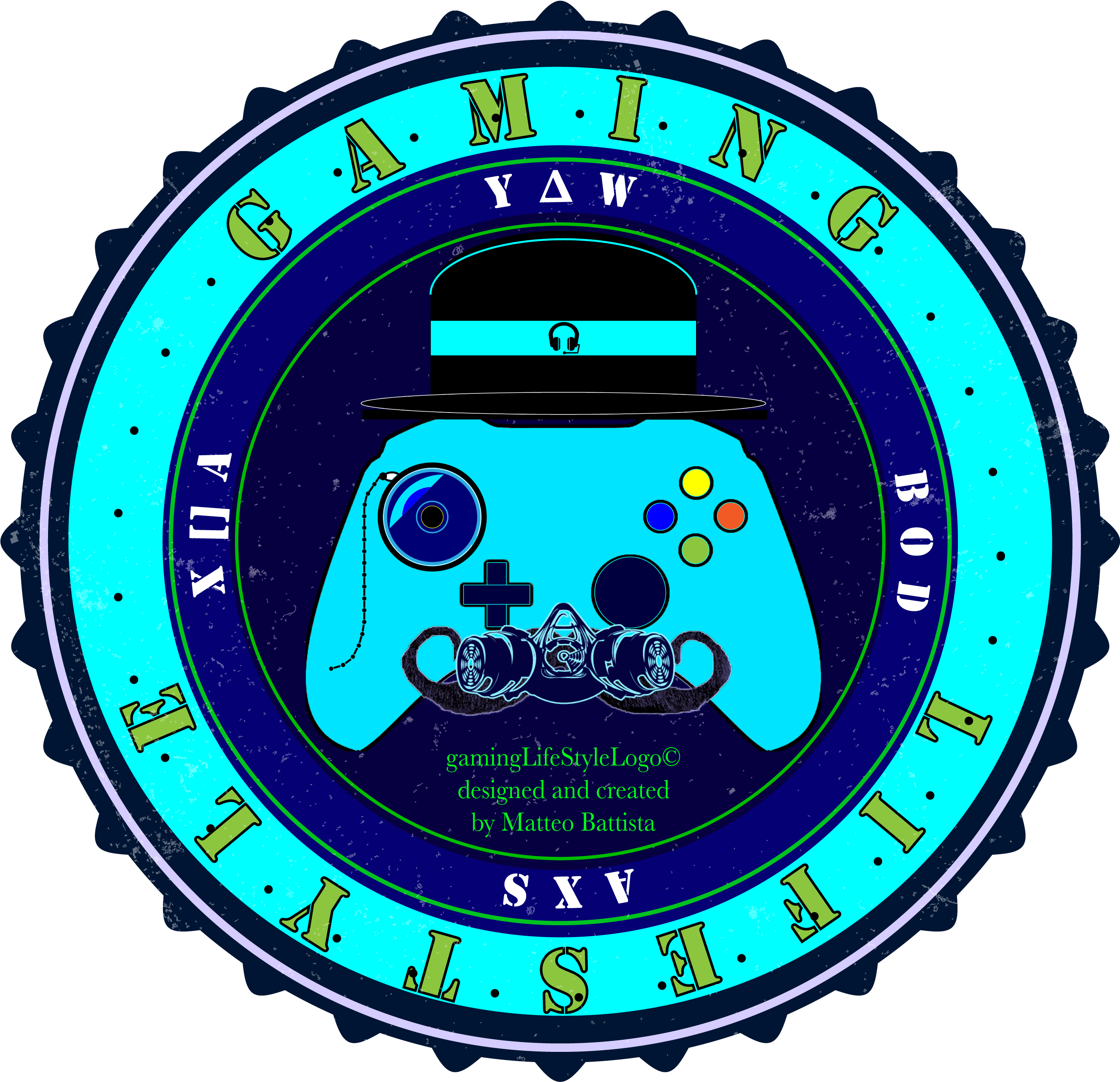 Gaming Lifestyle - Memphis Made Brewery (2749x3313), Png Download