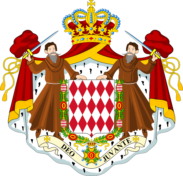 On May 11, 2011, H - Monaco Coat Of Arms (624x600), Png Download