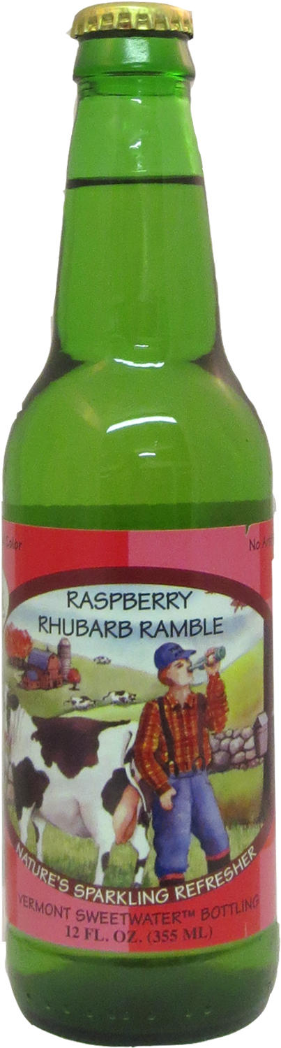 Vermont Sweetwater Raspberry Rhubarb Soda - Vermont Sweetwater Rugged Mountain Rootbeer (496x1600), Png Download