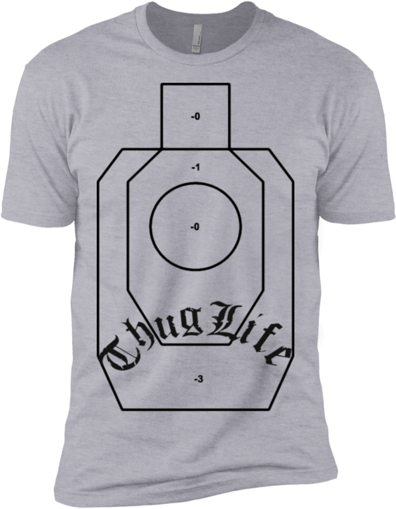 Idpa Thuglife Tee - Left Chest Logo Shirt (1024x1024), Png Download